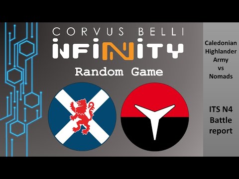 Fast Panda Gaming: Infinity N4 Battle Report - Armoury (Caledonian Highlander Army vs. Nomads)