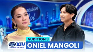 Bukan Fajar Sadboy! Oniel Mangoli Bikin Judges Terpukau 🤩 | AUDISI 3 | Indonesian Idol Season 14
