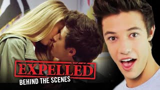 Cameron Dallas and Expelled Cast FIRST KISS Stories! | Expelled Movie Behind the Scenes