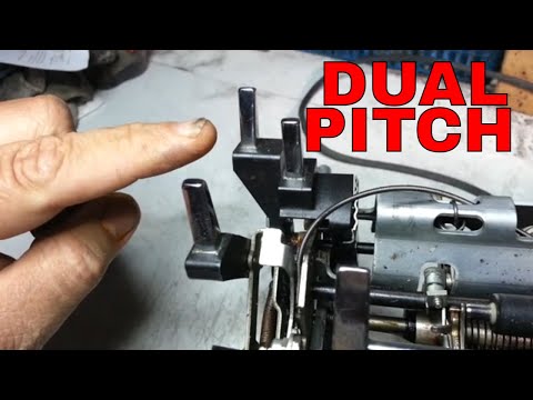 IBM Selectric II III Typewriter Repair Adjust Dual Pitch Handle Gear Mesh