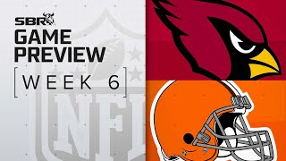 NFL Picks Week 6 🏈 | Cardinals vs. Browns + Best Bets And NFL Predictions