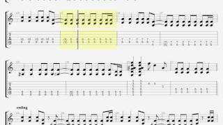 Hi-STANDARD ANOTHER STARTING LINE ギター タブ guitar TAB
