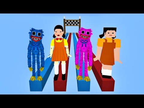 Huggy Wuggy vs Squid Game Doll