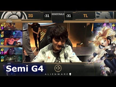 Invictus Gaming vs Team Liquid - Game 4 | Semi Final LoL MSI 2019 | IG vs TL G4