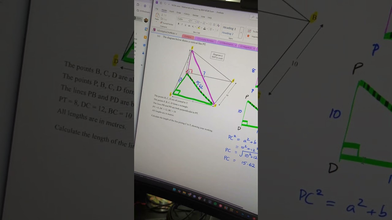 NCEA Level 1 Mathematical Reasoning 2024 Exam Walkthrough out now on YouTube!