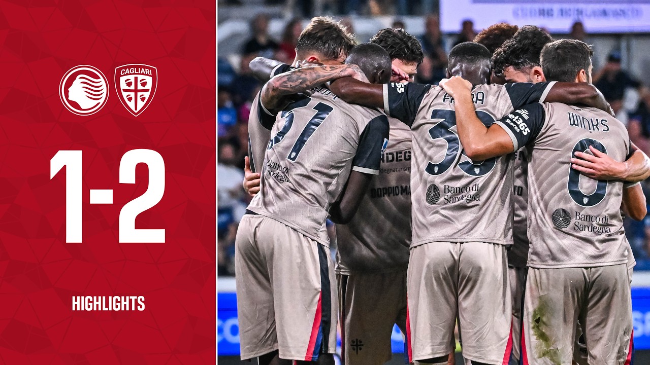 Atalanta BC 1 - 2 Cagliari Calcio highlights