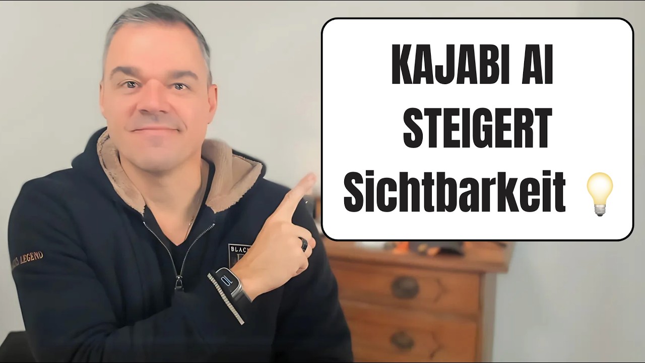 Wie Kajabi-AI in 3 Schritten deine Sichtbarkeit steigert