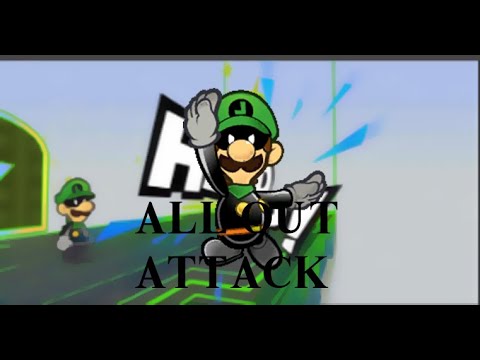 Mr L all out attack- Paper mario Animation