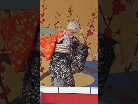 🌸💃🎶　２　#Traditional #MASK #Danse (#ONI) at YUSHIMA Tenjin Shinto Shrine UME MATSURI Plum Fest.