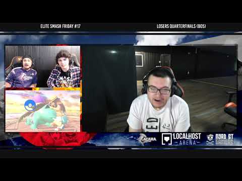 Elite Smash Friday #17 - SKS|Miiself (Fox, Ness) Vs. AcaRa|BANG! (Pokémon Trainer) - LQF