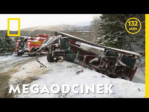 Najniebezpieczniejsze drogi Europy - zobacz najlepszych ratowników w akcji!