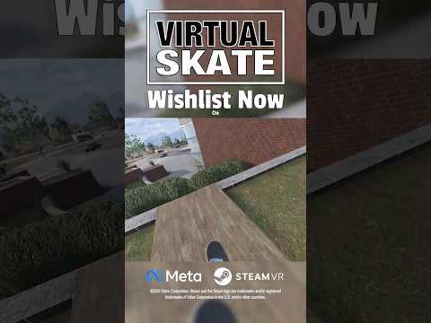 Virtual Skate Wishlist Trailer #quest3 #skateboarding #sessionskatesim #skate #skaterxl #steamvr