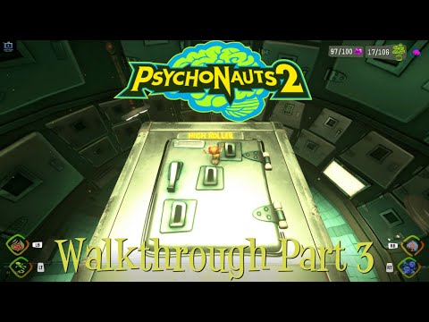 Let's Play PSYCHONAUTS 2 - Full Game Walkthrough :: Part 3 [ PC Ultra | No Commentary ]