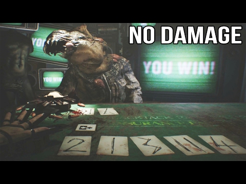 Beating All Opponents No Damage Survival in 21 - Resident Evil 7 Banned Footage Vol 2