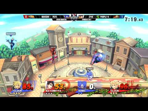 Syndicate 2017 | Marcbri & Pefo vs Cyve & Purple~H | Losers Quarters