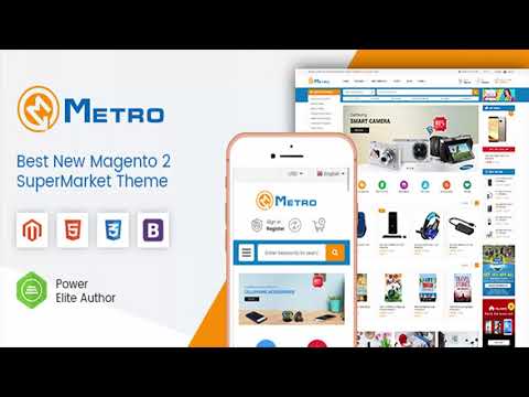 Metro - Multipurpose Responsive Magento 2 MarketPlace Theme | Themeforest Website Templates and