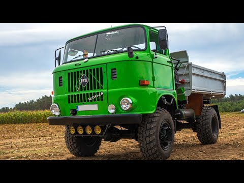 Retro Vintage Truck Corn Harvest | Maisernte mit IFA W50LA | Уборка Кукурузы с ИФА В50ЛA
