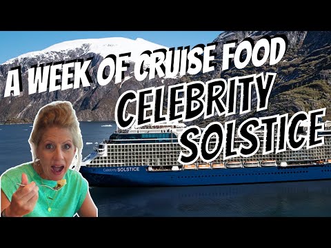 We Ate All the Food on Celebrity Solstice!!