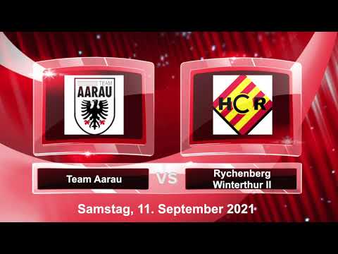 U16 Team Aarau vs HC Rychenberg Winterthur (II) 11.09.2021