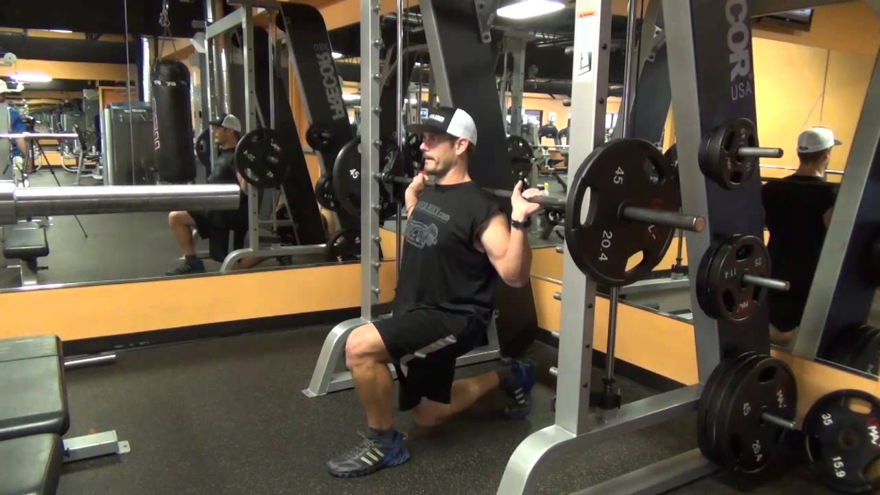 Smith Machine 101: Split Squats