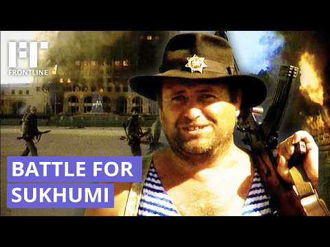 Georgian Civil War | Frontline Footage of Fighting in Abkhazia and Battle of Sukhumi (1992-1993)