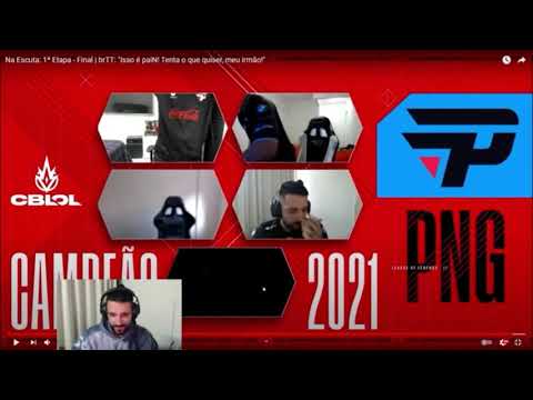 BRTT REAGINGO AO NA ESCUTA: PAIN VS VORAX ( FINAL DO CBLOL)