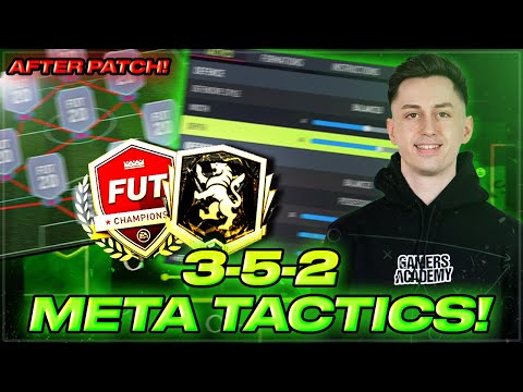 3-5-2 ELITE META TACTICS + PLAYER INSTRUCTIONS 🔥 - FIFA22 ULTIMATE TEAM