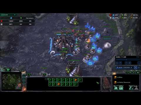 BEST Drone BBQ ever -Mech vs Zerg