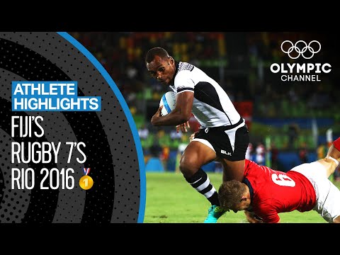 🇫🇯 Fiji's road to the Rugby 7s Gold Medal🥇 All Men's Tries at Rio 2016 | Athlete Highlights