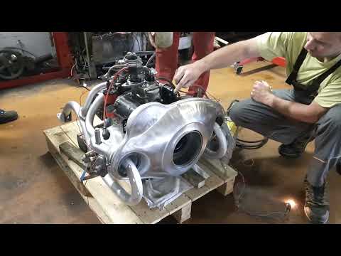 Panhard 24BT Erster Motorstart