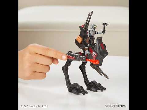 Star Wars Mission Fleet Expedition Class Tech (Bad Batch) AT-RT Ambush 2.5-Inch-Scale Figure and Vehicle, Ages 4 and Up thumbnail