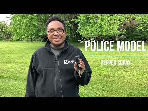 Pepper Spray Instructions - How to Use Police Model Pepper Spray - Mace