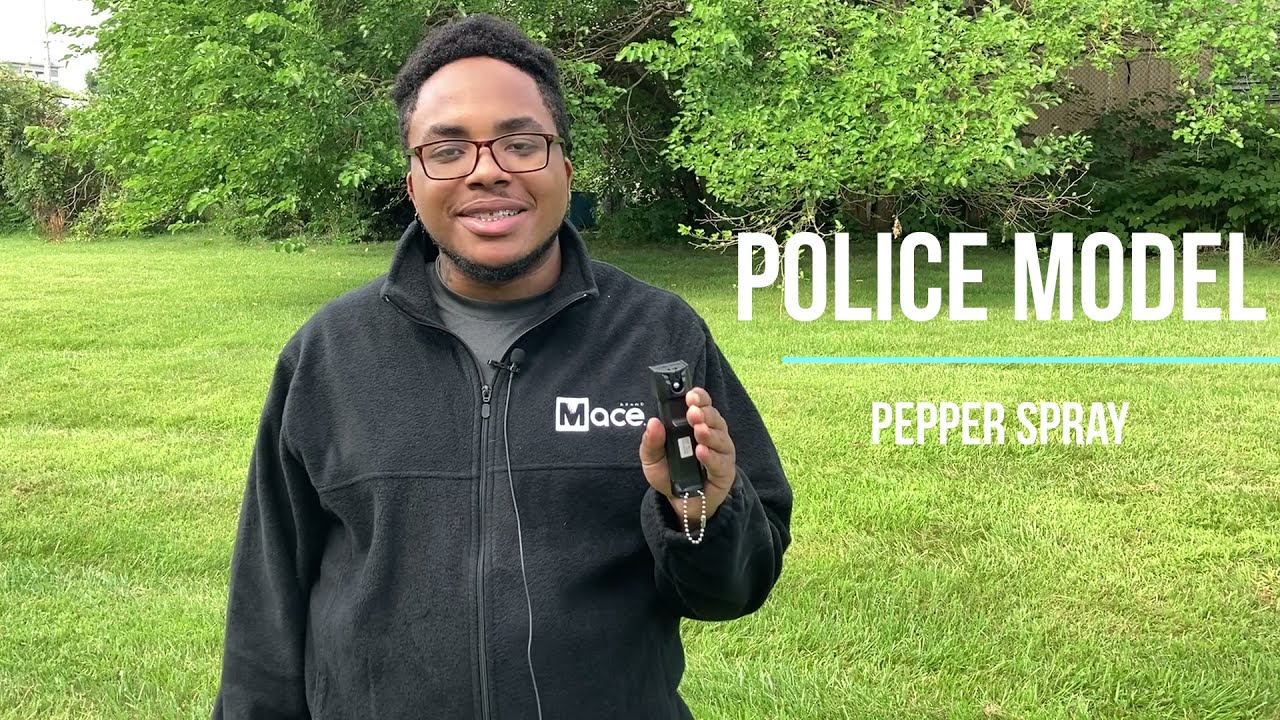How to use the Police model Pepper Spray
