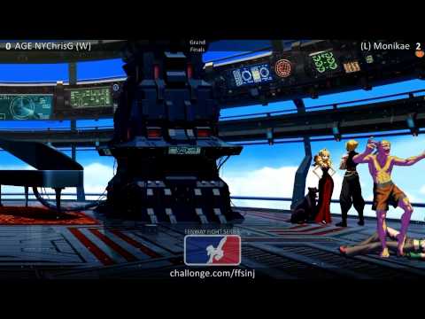 FFS2 KOF -  GF AGE NYChrisG Vs. Monikae