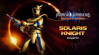 Solaris Knight Daggeron Gameplay in Power Rangers Legacy Wars