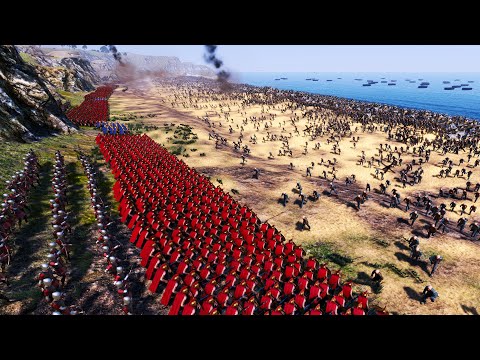 Evil Landing On  Beach Ultimate Epic Battle Simulator UEBS