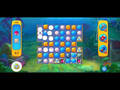 Fishdom level 9961 no boosters フィッシュダム ノーマル