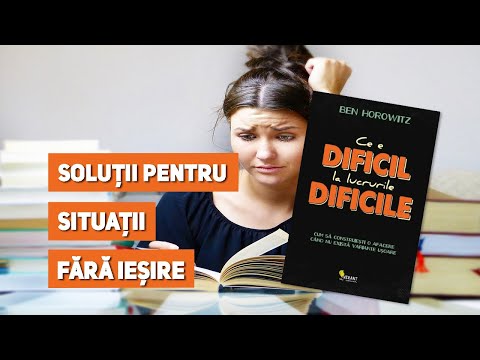Semn de carte Ed. 363 - Ben Horowitz - Ce e dificil la lucrurile dificile