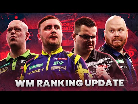 XXL Ranking Update after the Darts World Championship