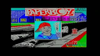 ZX Spectrum Games - Paperboy