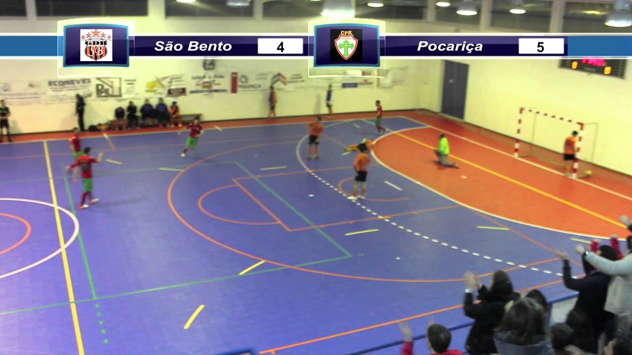 Divisão de Honra 13ª Jornada :: São Bento 5 - 8 Pocariça