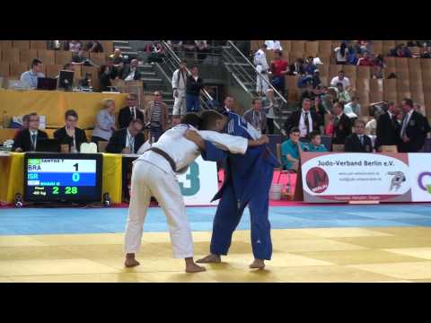 ECC Berlin 2014 60kg Final Santos (BRA) vs Shani (ISR)