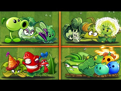 Best Random 4 Team 4 Plants Battles - Which Team Will Win? - PvZ 2 Team Plants