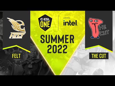 Dota2 - Felt vs The Cut - Game 3 - DPC NA Tour 3 - ESL One Summer 2022: Division 1