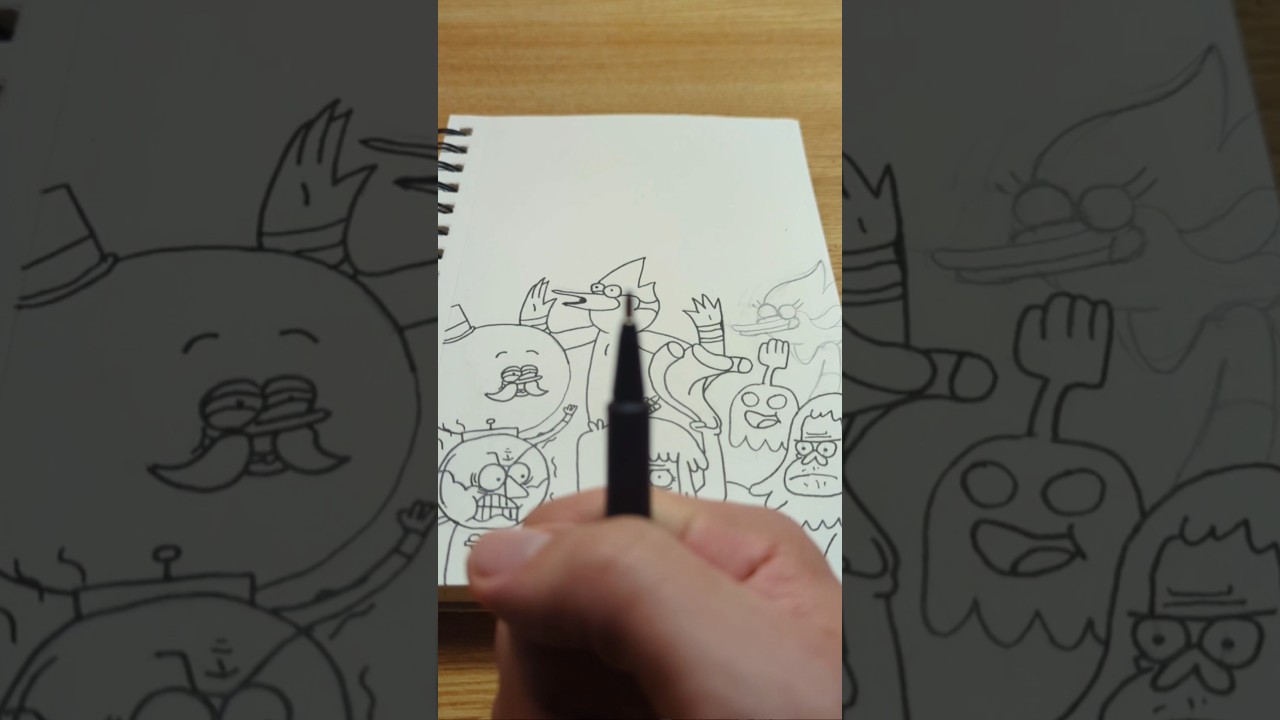 Only Rigby knows #regularshow #art #drawing