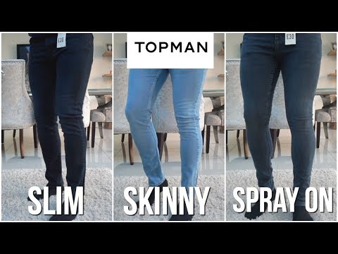 What are the best style of topman jeans