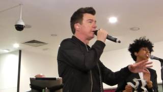 Rick Astley Angels by my side Manchester 10th June 2016