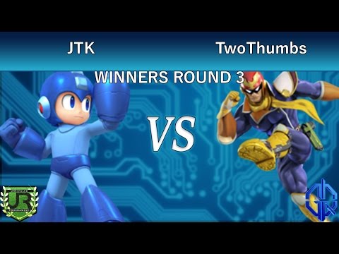 GHQ #10 Season 3  WINNERS ROUND 3 - JTK (Mega Man) vs TwoThumbs (Captain Falcon)