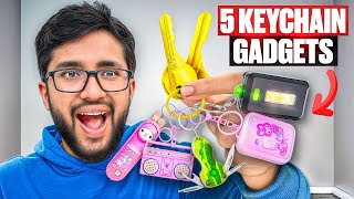 BOUGHT 5 COOL AND UNIQUE KEYCHAIN GADGETS ONLINE (Under RS 500)