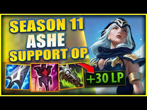 HOW TO  DOMINATE WITH ASHE AS SUPPORT IN SEASON 11- League of Legends